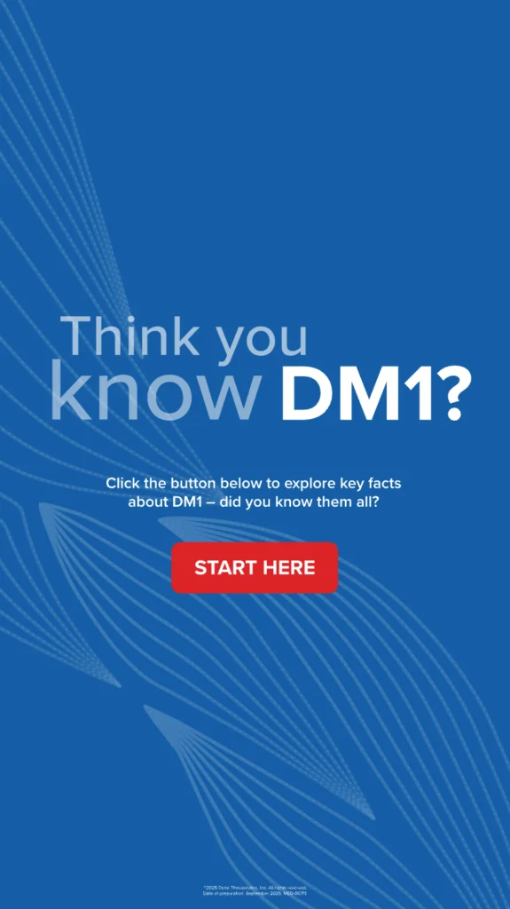 Think you know DM1? Interactive digital resource for DM1