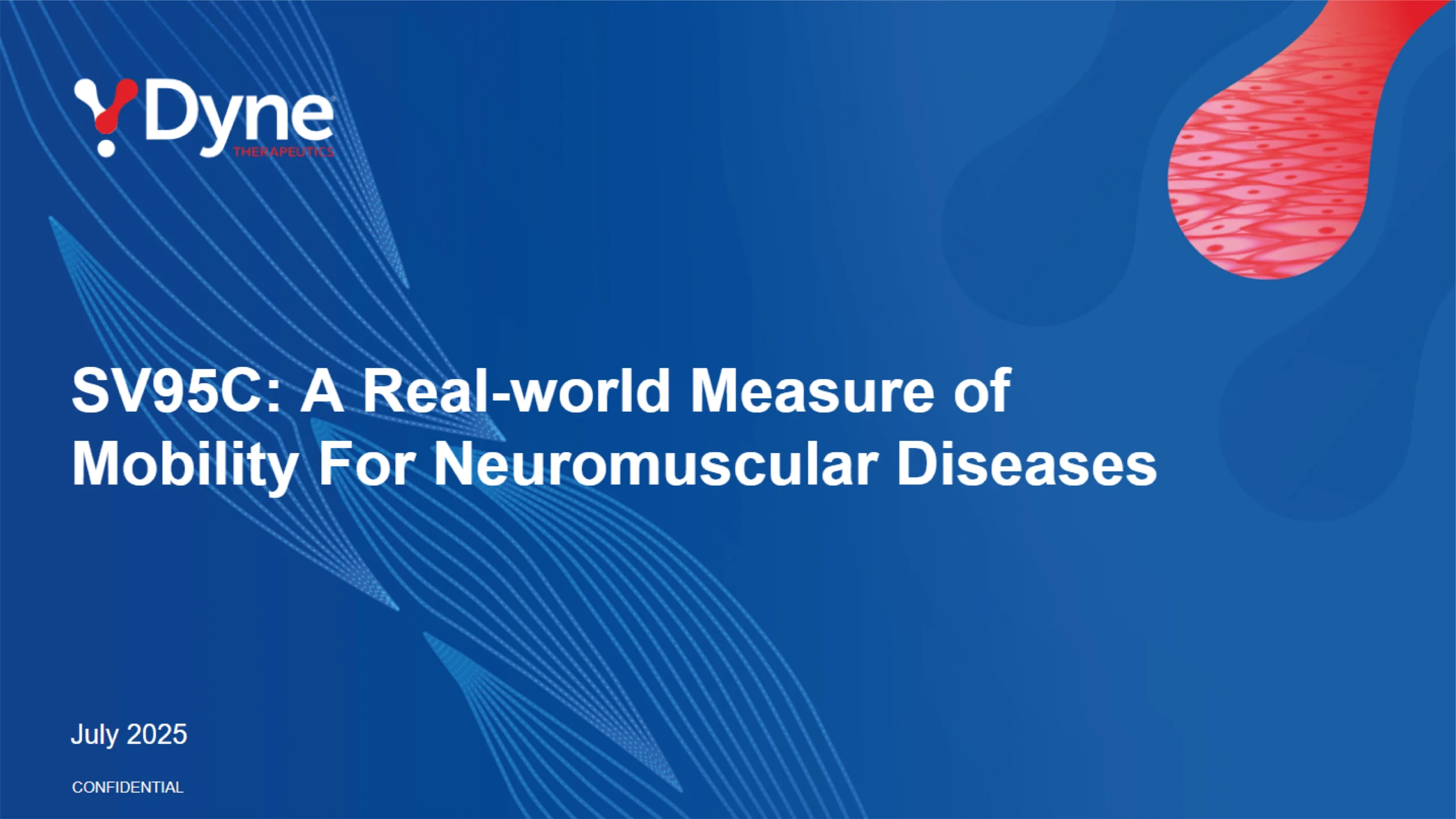 SV95C: A real-world measure of mobility for neuromuscular diseases